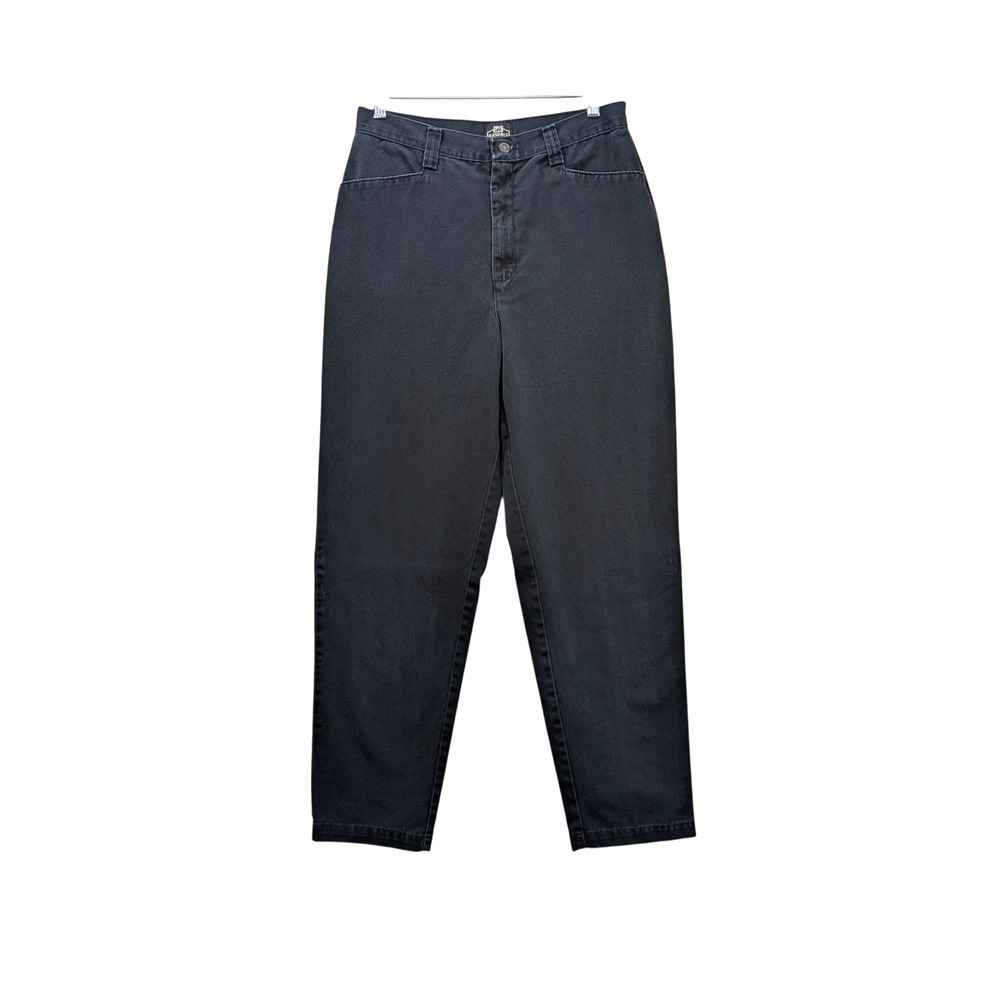Lee Casuals Pants Unisex 30x30 High Rise Tapered Black Workwear